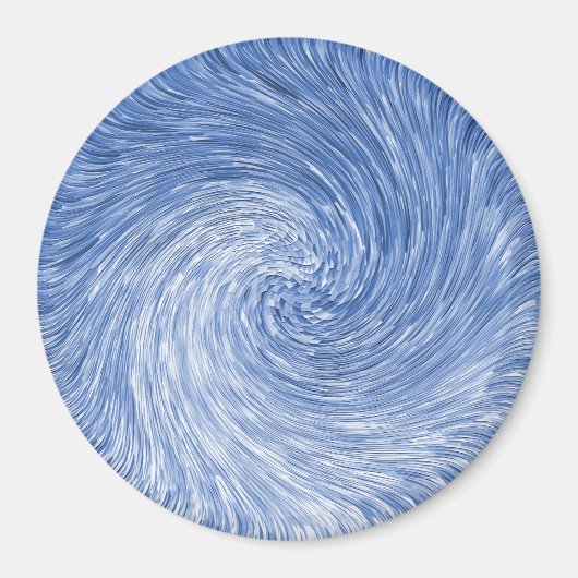 Swirling Blue...... Magneet (Voorkant)