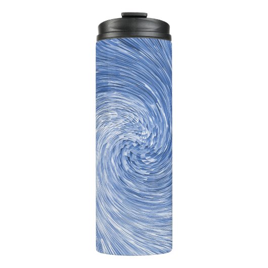 Swirling Blue........ Thermosbeker (Voorkant)