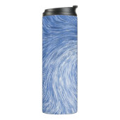 Swirling Blue........ Thermosbeker (Gedraaid links)