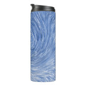 Swirling Blue........ Thermosbeker (Geroteerd rechts)
