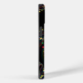 Swirling bubbels in multi-kleuren patroon Zwart BG Case-Mate iPhone Case (Achterkant / Rechts)