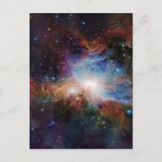 Swirling Cosmos Briefkaart (Voorkant)