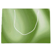 Swirling Green Groot Cadeauzakje (Voorkant)