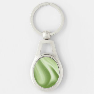 Swirling Green Sleutelhanger