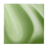 Swirling Green Tegeltje (Voorkant)