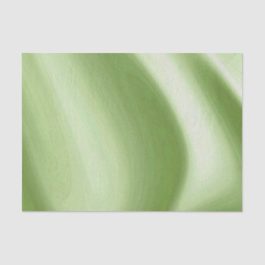 Swirling Green Tissuepapier (Voorkant)