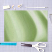 Swirling Green Tissuepapier (Craft)