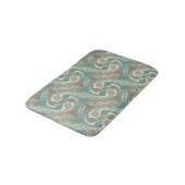 Swirling Hares Tesselation Zachte Groene Bathmat 4 Badmat (Gekanteld)