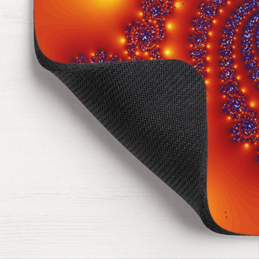 Swirling Lights Mousepad Muismat (Hoek)