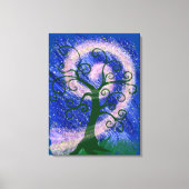 Swirling Magic Tree Canvas Afdruk (Voorkant)
