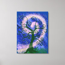 Swirling Magic Tree