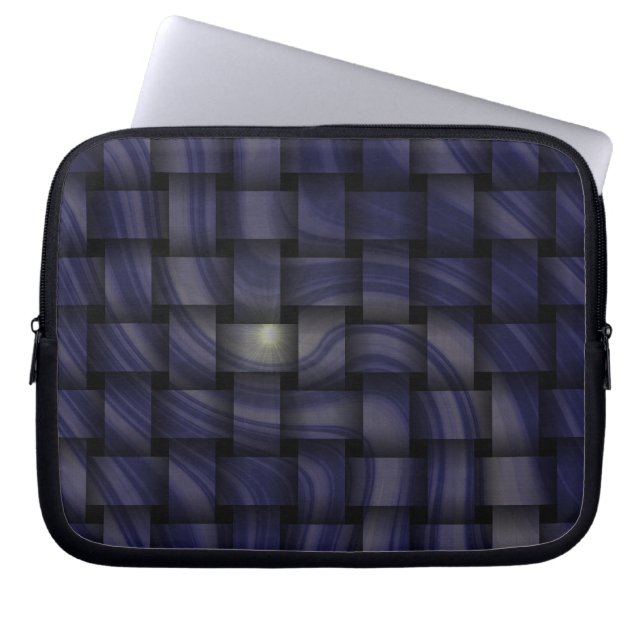 Swirling Night Sky Laptop Sleeve (Voorkant)