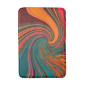 Swirling Party.... Badmat (Voorkant Verticaal)