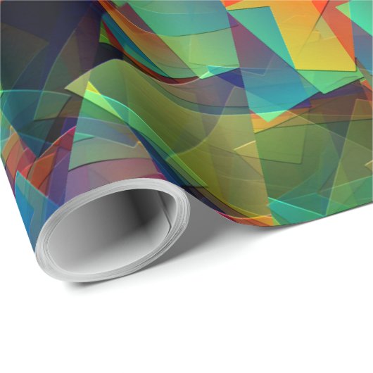 Swirling Party.... Cadeaupapier (Rol Hoek)