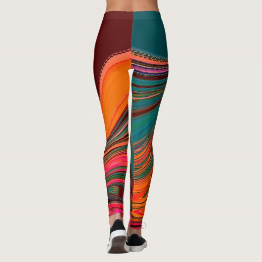 Swirling Party.... Leggings (Achterkant)