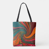 Swirling Party.... Tote Bag (Achterkant)