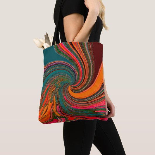 Swirling Party.... Tote Bag (Dichtbij)