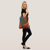 Swirling Party.... Tote Bag (Op model)