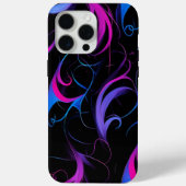 💫 Swirling Pink & Violet Pattern - Elegant & Myst Case-Mate iPhone Case (Achterkant)