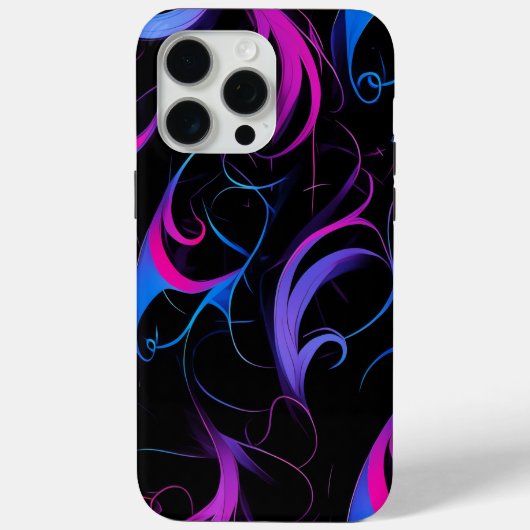 💫 Swirling Pink & Violet Pattern - Elegant & Myst Case-Mate iPhone Case (Achterkant)