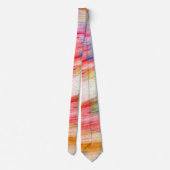 Swirling Psychedelic Tie Dye Stropdas (Achterkant)