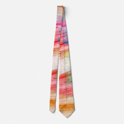 Swirling Psychedelic Tie Dye Stropdas (Achterkant)