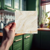 Swirling Sands Serene Kalmerende Faux Marble Tegeltje