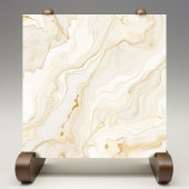 Swirling Sands Serene Kalmerende Faux Marble Tegeltje