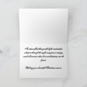 Swirling Sparkle Tree – Christmas Card Bedankkaart (Binnen)