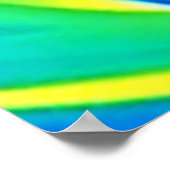 Swirling Vibrant Paint Art Poster (Hoek)