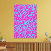 Swirls Canvas Afdruk (Insitu (Woonkamer))