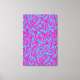 Swirls Canvas Afdruk