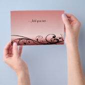 Swirls Deco Flyer (Hand)