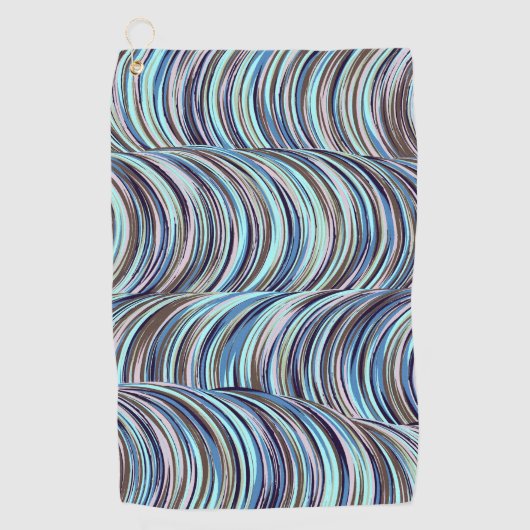 Swirls Golfhanddoek (Voorkant)