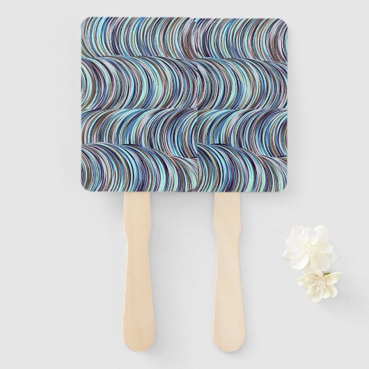 Swirls Handwaaier (Voorkant en achterkant)