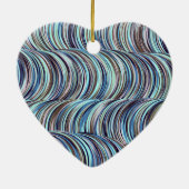 Swirls Keramisch Ornament (Achterkant)
