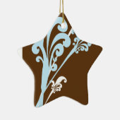 Swirls Keramisch Ornament (Rechts)