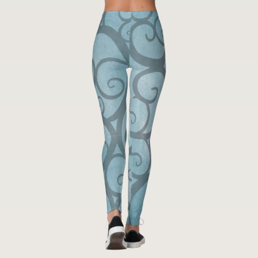Swirls Leggings (Achterkant)