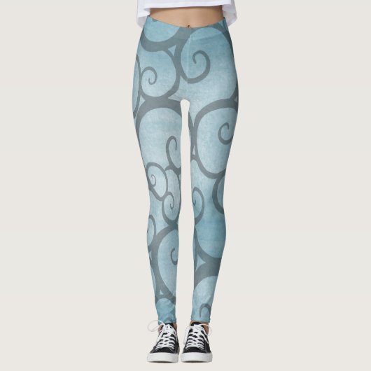 Swirls Leggings (Voorkant)