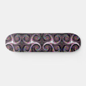 Swirls Lightning zoom skateboard (Horizontaal)