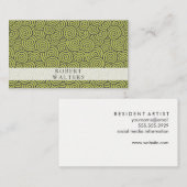 Swirls Pattern Visitekaartje (Voorkant / Achterkant)