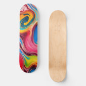 Swirls Persoonlijk Skateboard (Voorkant)