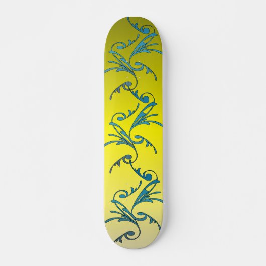 Swirls Persoonlijk Skateboard (Voorkant)