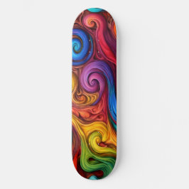 Swirls Persoonlijk Skateboard