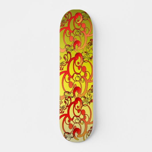 Swirls- Persoonlijk Skateboard (Voorkant)