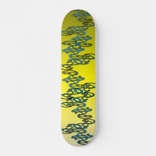 Swirls- Persoonlijk Skateboard (Voorkant)