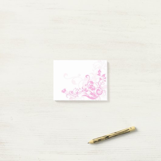 Swirls Post-it® Notes (Op bureau)