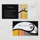 Swirls-reeks Visitekaartje (Voorkant / Achterkant)