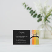 Swirls-reeks Visitekaartje (Staand voorkant)