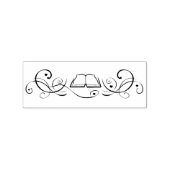 Swirls Rubberstempel (Afrduk)